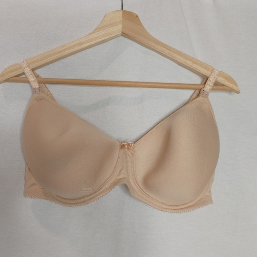 Freya Pure Underwire Spacer Moulded Nursing Bra 38DD AA1581‎ Nude Tan Beige